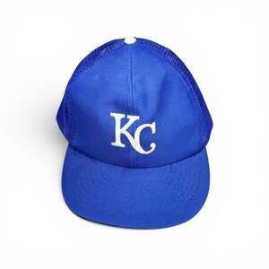 Vintage 1980s Annco Kansas City Royals MLB Mesh Snapback Trucker Hat